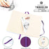 Pentalic 4" x 6" Pocket Sketchbook Traveler Journal, 160 Pages, Purple...