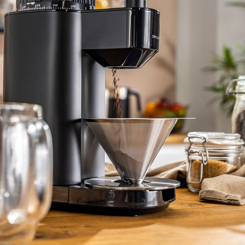 ZWILLING Pour Over Coffee Maker, 16 oz, 1-4 cups, 18/10 Stainless Steel Sustainable and Reusable Filter, Easy-To-Grip Handle with Anti-Slip Bottom...