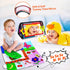 Tummy Time Mirror Baby Toys 3-6 Months Infant Newborn Toys 0-3 Months Brain Development Montessori Sensory Crinkle Toys Teether Black and White Hi...