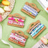 Yaomiao 28 Pcs 4 Set Heishi Surfer Bracelets Set for Women Colorful Preppy Beaded Stretch Bracelet Friendship Bracelets Clay Stackable Boho Disc P...