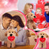 Dog Plush Stuffed Animal Puppy Dog with a Heart I Woof You Gifts Cute Heart Dog Toys for Girls Boys Couple Mom Birthdays Wedding Christmas Valenti...