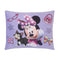 Disney Minnie Mouse I am Awesome Lavender and Pink, Figaro Plush Decorative Toddler Pillow...