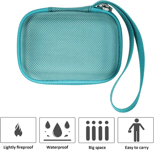 khanka Hard Case Replacement for Anker 45W Wall Charger 5,000mAh 20W Portable Charger, 521 Power Bank (PowerCore Fusion), Case Only (Blue)......