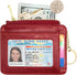 Padike Wallet for Women, Slim Credit Card Holder, Compact Size Minimalist Wallet (Red)...