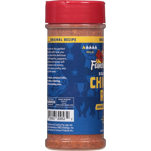 Famous Dave's - 1 pck, Chicken Rub Seasoning (5.25 oz.)...
