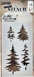 Stampers Anonymous Woodland Stencil, 28.3 x 11.4 x 0.1 cm, Multi-Colour...