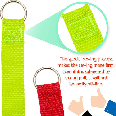COVGOPI Slip Lead Dog Leash, 6 pcs Short Pet Leashes Slip Leads for Dogs Cats Grooming Shelter Rescues Walking Training,etc., 6 FT Strong Pulling ...