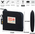 Rough Enough Small Coin Purse Pouch Slim Credit Card Holder Wallet for Men Women Teen Boys with Neck Lanyard Keychain Zipper in Black Cordura...