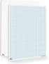 SCRIBBLEDO Dry Erase Graph Whiteboard 9" x 12" Double Sided Dry Erase Board with Grid for Home, School, Classroom, kids and Students Portable Grid...