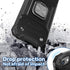 for iPhone SE 2020 Case with Screen Protector,Shockproof Drop Test Cover with Car Mount Kickstand Lightweight Protective Case for iPhone 6/6s/7/8/...