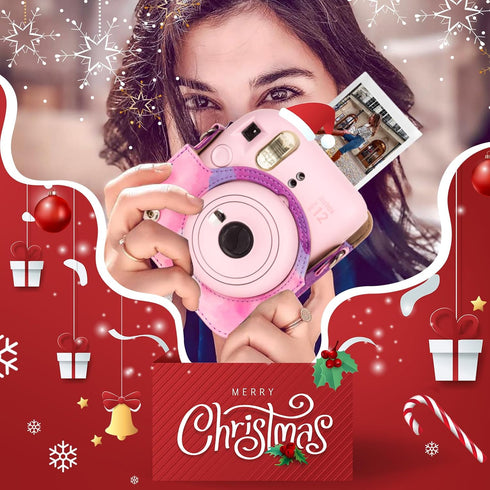 Protective Case for Fujifilm Instax Mini 12 Instant Camera - With Light-sensitive Holes, Lower Right Lens Fit, Specially Designed for Mini 12 Came...
