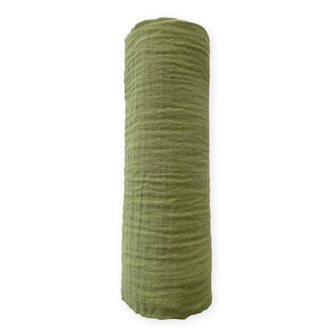 SwaddleDesigns Cotton Muslin Swaddle Blanket, Receiving Blanket for Baby Boys & Girls, 46x46 inches, Green Turtle...