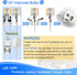 0-100% Dimmable G8 Led Bulbs 3W 4000K Natural White,Replace G8 20 Watt 25 Watt Halogen,120V G8 2Pin Led Light Bulb T4 JCD Type for Under Cabinet K...