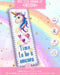 Povitrulya Embroidery Kit 'Unicorn' - Counted Cross Stitch Bookmark Set...