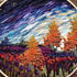 Liveish Friendship Gifts Embroidery Kits for Beginners,Landscape Embroidery kit,Embroidery kit for Beginners Adults DIY Cross Stitch Kits with Pat...