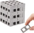 50 Packs Miniature 1/12 Scale Mini Bricks Concrete Tiny Dollhouse Accessories for Garden Kitchen Landscaping Model Architect Buildings DIY Constru...
