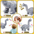 TOY Life Remote Control Dinosaur Toys for Kids 3 4 5 6 7+, Electronic Walking Dinosaur Toys, Brontosaurus Plush Dinosaur Toys, Dinosaur Stuffed An...