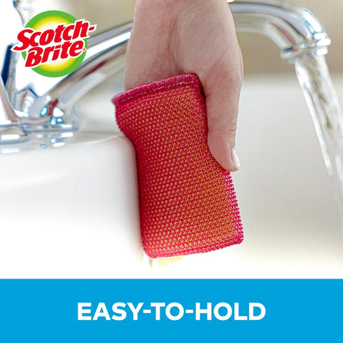 Scotch-Brite Dobie, All-Purpose Cleaning Pads, 3 Count(Pack of 8), Multicolor...