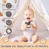 Baby Silicone Teething Toys - 2Pcs Brown Bear Mouse Baby Soothe Teething Chew Toys Infants Soft Teether Toys Toddler Bear and Mouse Design Toy Bab...