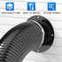 Hon&Guan 4 Flange, Dust Collection Fittings Dryer Vent Wall Plate Collection Fittings for Heating Cooling Ventilation Vent System-2PCS....