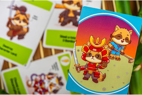 | Tanuki | Take-That Card Game | Non-Stop Player Interaction | 3 to 8 Players | 20 Minutes | Ages 7+...