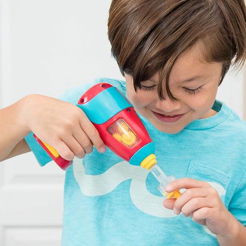 Educational Insights Design & Drill Power Drill, Compatible with Design & Drill Sets, Real Working, Kid-Friendly Toy Drill, Brand New Look...