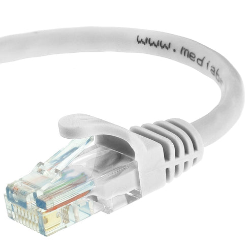 Mediabridge CAT6 Ethernet Patch Cable (25 ft) RJ45 Connectors with Gold Plated Contacts (10gbps)...
