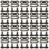 20 Set Bike Chain Metal Master Link for Bicycle Chain Removable Quick Split Bike Repair Parts for Bycicles, Mini Bikes, Mountain Bike, BMX Bike an...