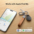 Momax Tracker Electronics Key Finder Luggage Tracker Smart Tag for Key, Backpack, Wallet, Pets Works with Apple Find My (iOS Only) and Global Sear...