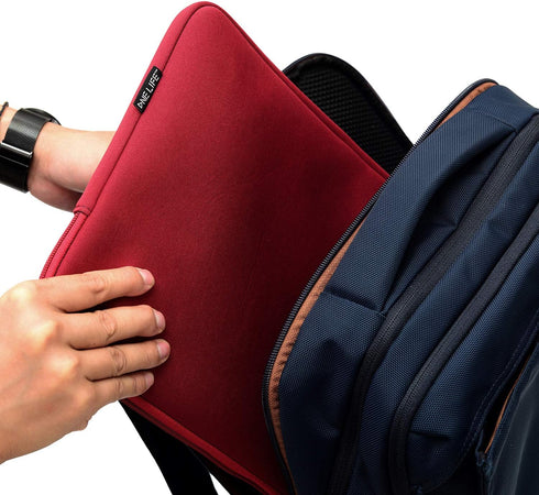 ONE LIFE 13-13.3 Inch Waterproof Neoprene Water Resistent Laptop Sleeve Case Notebook Computer case Basic Bag Compatible with 13 Inch MacBook Pro,...
