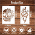 Stencils for Painting Reusable Stencils Large Template Paint Stencils for Painting on Wood Burning, DIY Art Craft Fabric Canvas Furniture (Snake)...
