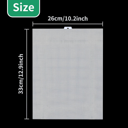 2 Pack Fish Tank Divider, Plastic Grid Cuttable Grid Plate Fish Separator with 12 Suction Cups DIY Designed Clear Easy to Bent 10 * 13in...