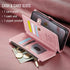 Defencase Compatible with iPhone 13 Mini Case Wallet with RFID Blocking Card Holder for Women Men, PU Leather Magnetic Snap Flip Zipper Strap Wall...