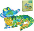 Kids Animal Puzzles, 154 Piece Crocodile Shaped Jigsaw Puzzles for Kids Ages 8,9,10,11,12 Boys and Girls Toy Puzzles, Family Puzzle Games for Chil...