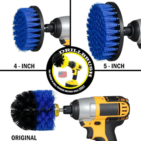 Drill Brush - Cleaning Supplies - Pool Accessories -Spin Brush - Hot Tub - Spa - Pool Brush - Slide - Steps - Pool Cover - Pond Liner - Carpet Cle...
