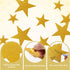 60Pcs Glitter Star Cutouts Paper Double Printed Paper Stars Cutouts Bulletin Board Stars 6 Inch Stars Decoration Star Wall Decor for Bulletin Boar...