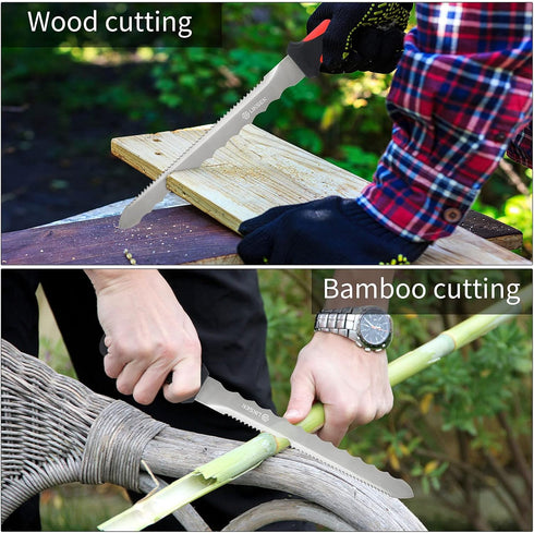 PDTXCLS Aeiniweraabbcc Linsen-outdoors Stainless Steel Garden Knife with 11 Inches Blade, Double Side Utility Sod Cutter Lawn Repair Garden Knife ...
