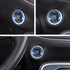 TOMALL Aluminum Alloy Engine Start Stop Push Button Ring Compatible with Dodge Challenger Charger 2015-2020 Car Power Ignition Switch Button Cover...