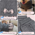YUDODO Dog Sweater Dress for Small Dogs Winter Warm Dog Turtleneck Sweater Soft Puppy Knitwear Clothes Cute Doggie Dresses for Teacup Dog Yorkie C...