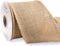 Ribbli Jute Burlap Ribbon 4 Inch x 10 Yard,Natural Solid Ribbon for Crafts,Gift Wrapping,Wreath,Tree Decoration,Outdoor Decoration(Non-Wired)...
