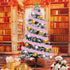 LOMIMOS 17 Ft Easter Christmas Tinsel Garland,Pink Glittering Decoration for Xmas Tree Party Wedding Supplies...