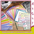 92 Pcs Science Fair Board Supplies 60 Trim Scalloped Bulletin Borders 18 Presentation Subtitles 6 Project Titles 8 Letter Sticker for Classroom Di...