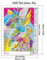 Hummingbird Stamped Cross Stitch Kits - Needlepoint Counted Cross Stitch kits for Beginner Adults Printed Dimensions Flowers Pattern Stitch Embroi...