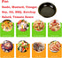 100Pcs Round Dipping Sauce Dishes, Mini Disposable Dessert Plates Sauce Dishes Soup Plate Soy Sauce Dishes Seasoning Dish Appetizer Plates for Hom...