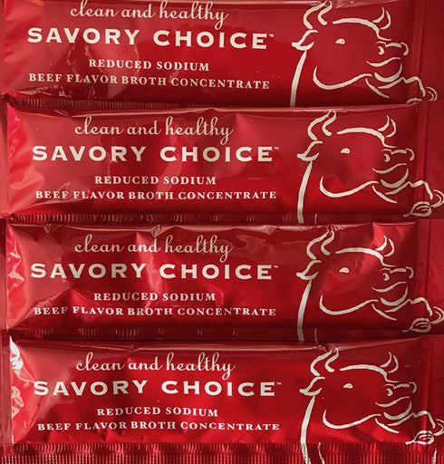 Savory Choice Liquid Beef Broth Concentrate 5.1 Ounce Box (Pack of 2)...