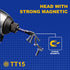 2 In. Security T15 Impact Magnetic Screwdriver Bit Set, 30Pieces #15 Torx Head Power Bit Set, S2 Alloy Steel Hollow Star Bit Set...
