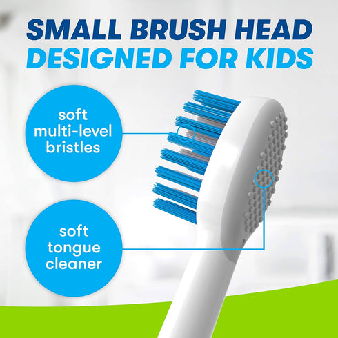 Firefly Sonic Replacement Brush Heads, Compatible with Play Action Sonic and Sonic Toothbrushes, for Ages 3+, Pack of 3, Small...