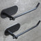 Hand Towel Holder,2 Packs Black Hand Towel Bar,6 3/10 Inch Self Adhesive Hand Towel Rack/Towel Ring for Bathroom Kitchen...