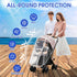 Stroller Rain Cover, Universal Weather Shield for Baby Stroller, Waterproof & Windproof Transparent Stroller Cover for Rain/Sun/Snow/Dust, Baby Ou...