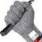 Cut Resistant Gloves Food Grade Level 5 Hand Protection,Kitchen Cut Gloves (Small(palm Diameter 2.80-3.35inch))...